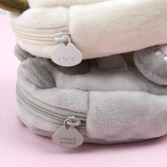 핑크풋 냥냥사각파우치