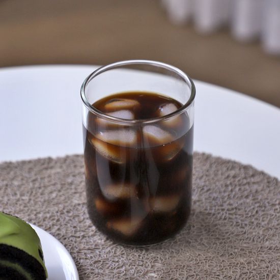 르겐 두꺼운 내열유리컵 홈카페 커피잔 480ml 1p