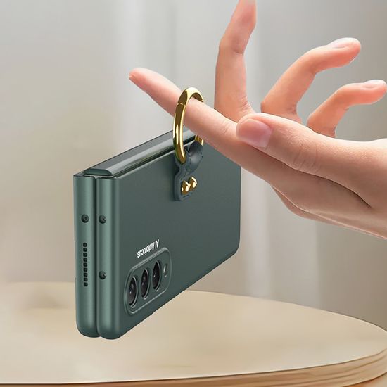 갤럭시 z폴드7 골드 링 액정 보호 풀커버 폴더 케이스