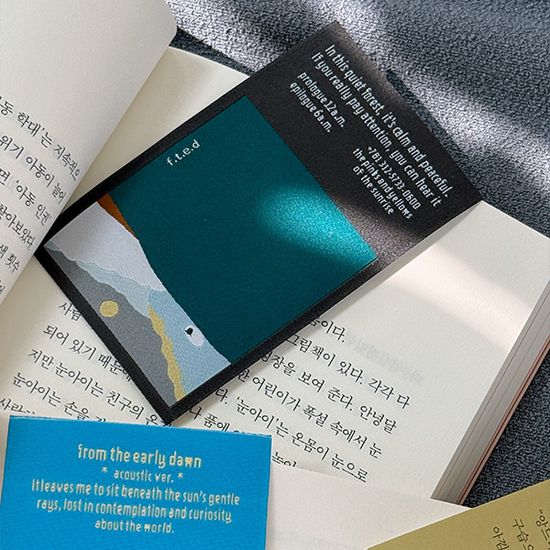 [프롬디얼리던] 라벨 북마크