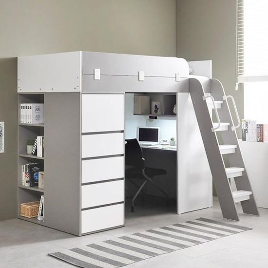 (특가) 하우스 수납서랍장 2층 벙커침대 풀세트