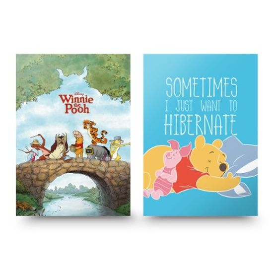 디즈니 곰돌이 푸 A3포스터 2장세트 01