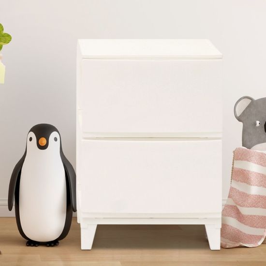 보노 심플리 340 플라스틱 서랍장 2단 일반형