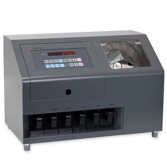 현대오피스 HCS-2000 최고급 동전분류기 동전계수기