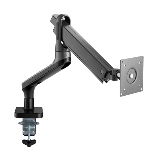 루나랩 모니터암 32인치 베사홀 아우라 싱글 모니터암