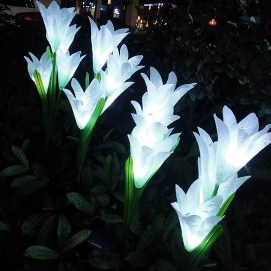 백합 화이트 테라스꾸미기 led정원조명등(WF9C92A)