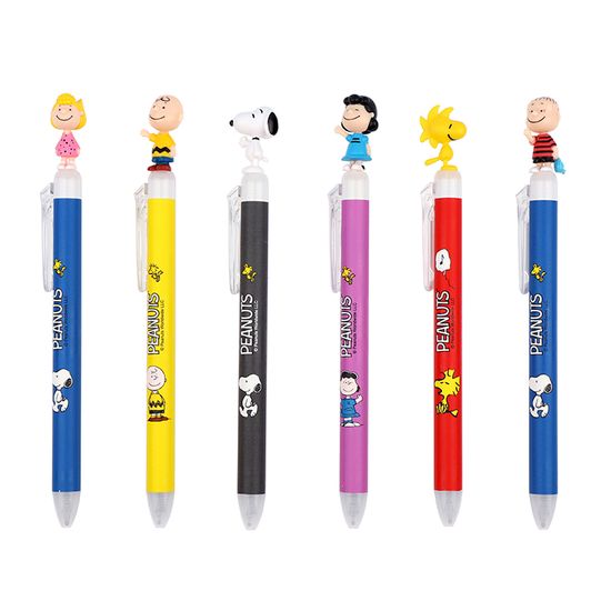 피너츠 스누피 마스코트 펜