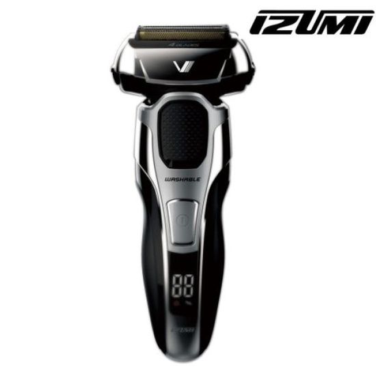 이즈미 프리미엄 4중날 방수 전기 면도기 IKS-8100