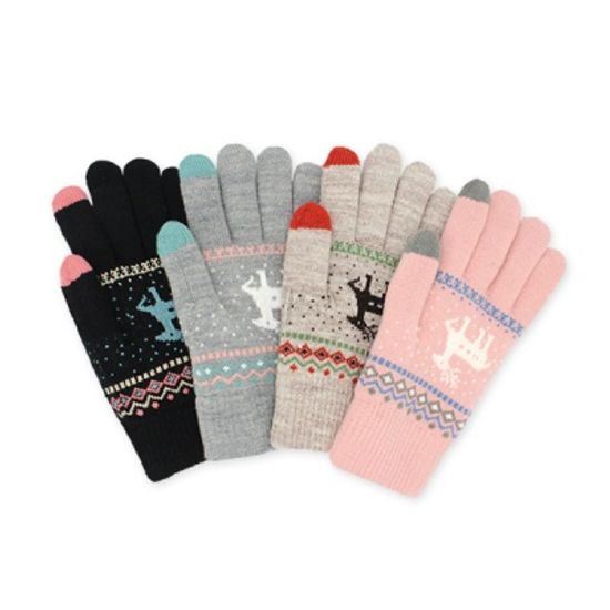 보일러 스마트폰 터치 기모 방한 털장갑 터치장갑