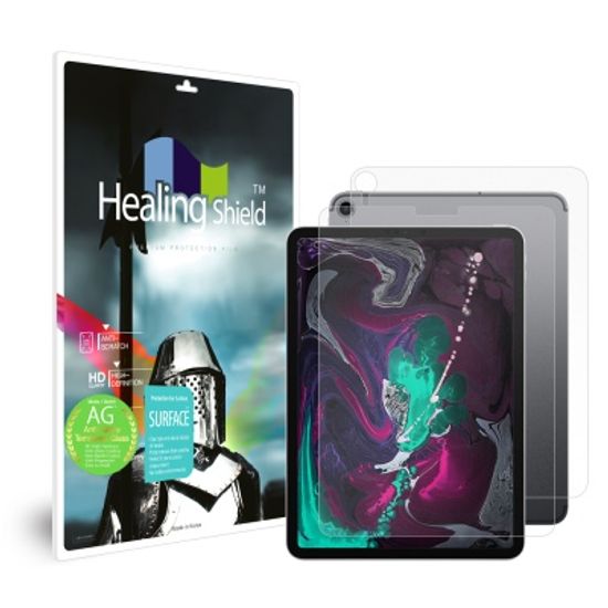 아이패드 프로 3세대 11 2018 저반사 강화유리1 후면1