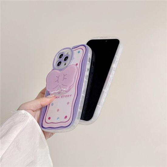 아이폰13 12 11 pro max 8 빅리본 핑거톡 젤리 케이스