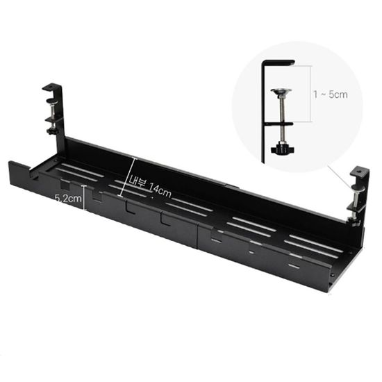 멀티탭정리선반 책상 전선 컴 WE27E07