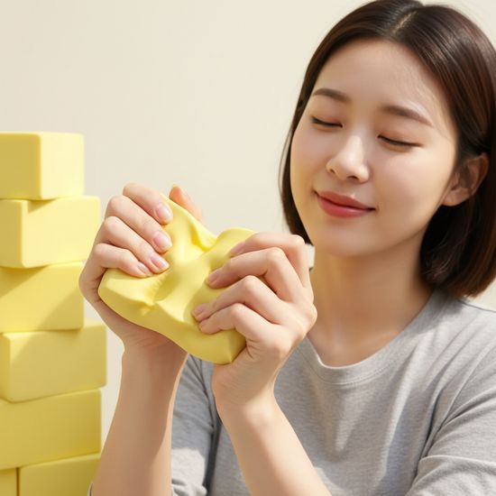슬로우 치즈 버터 말랑이 2.0 타바 스퀴시 실링니도
