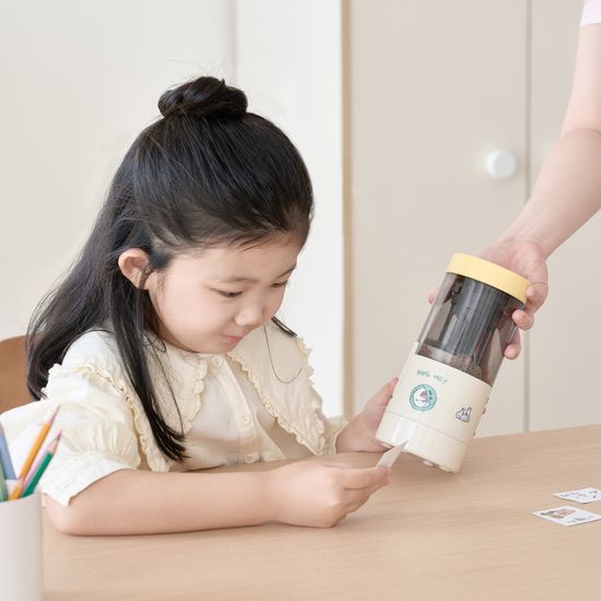 무아스 2 in 1 책상 청소 자동 연필깎이 심조절