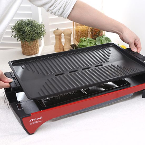 신일 분리형 와이드 코팅 전기그릴 SPP-H1700OSG