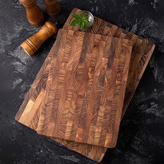 엔드그레인도마 캄포 대형 원목 나무도마 사각 R294-O