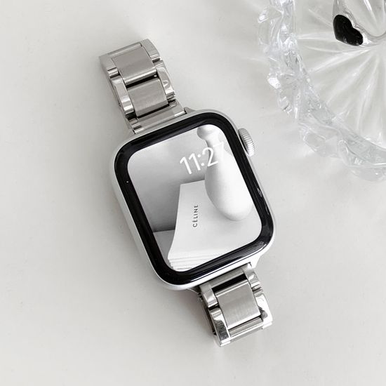애플워치 스트랩 슬림 메탈 쥬빌레 밴드 WBA-0731