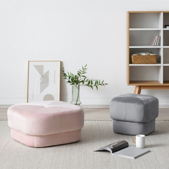 아파트32 홈 골드 토푸 스툴/ 2인의자/ 인테리어의자