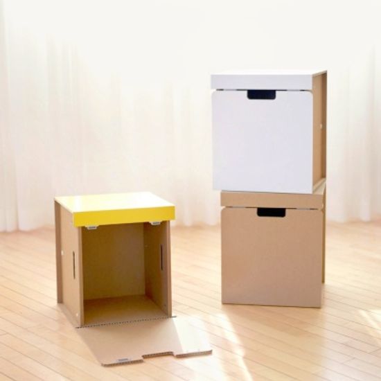 종이가구 수납장 보야지(트렁크35)