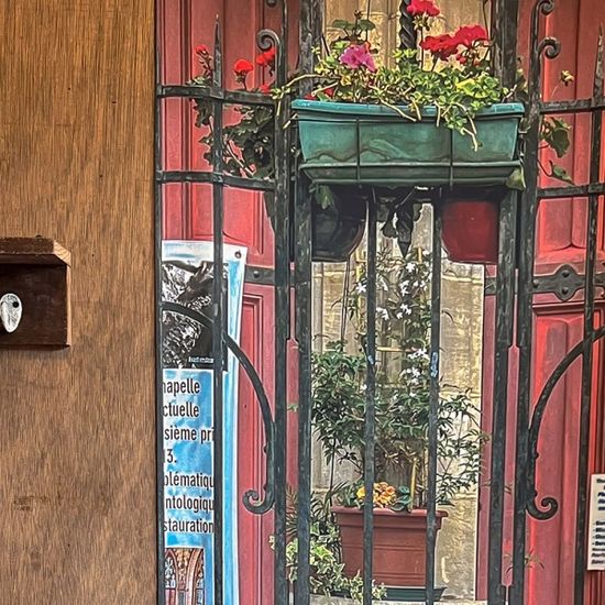 장 드 보베 거리 45x135 쉬폰 패브릭포스터