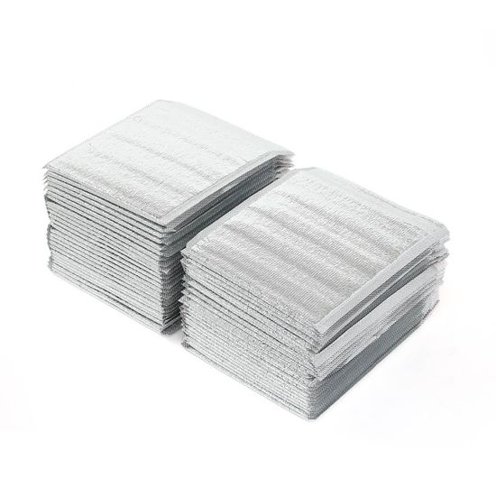 간편 접착식 은박 보냉봉투 50p세트 보냉팩 20cmx20cm