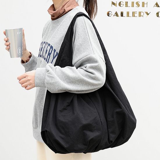여성 가방 캐주얼 패브릭 캔버스 숄더백 에코백