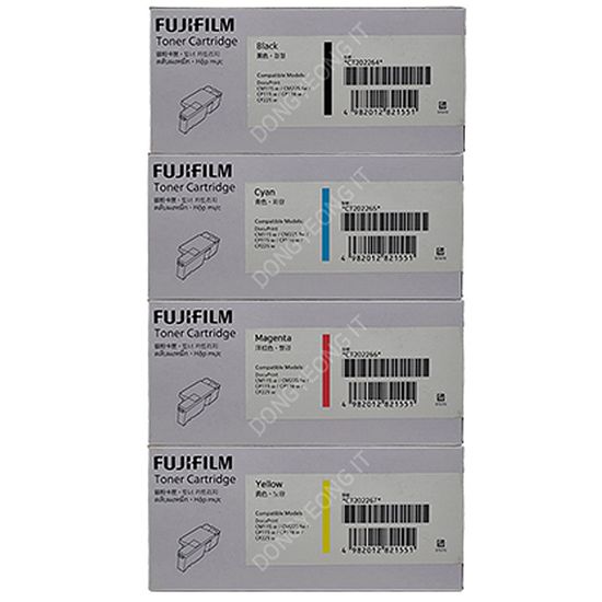 Fuji 정품 토너 DocuPrint CP116 w 세트 4색