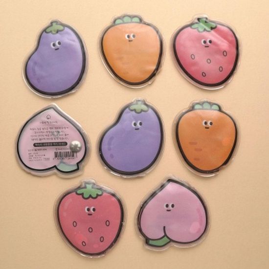 핑크풋 1500당근친구들똑딱이핫팩