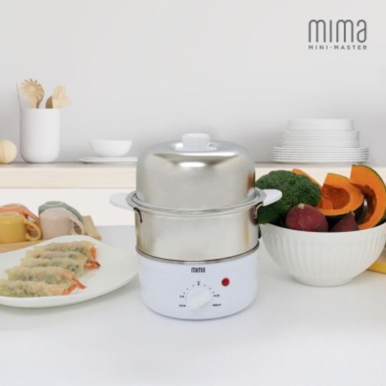 미마전자 MEB-EC16W 올스텐 계란찜기 30분 타이머