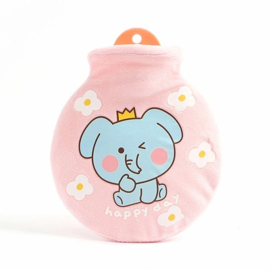 애니멀 원형 보온 물주머니(240ml) (코끼리)