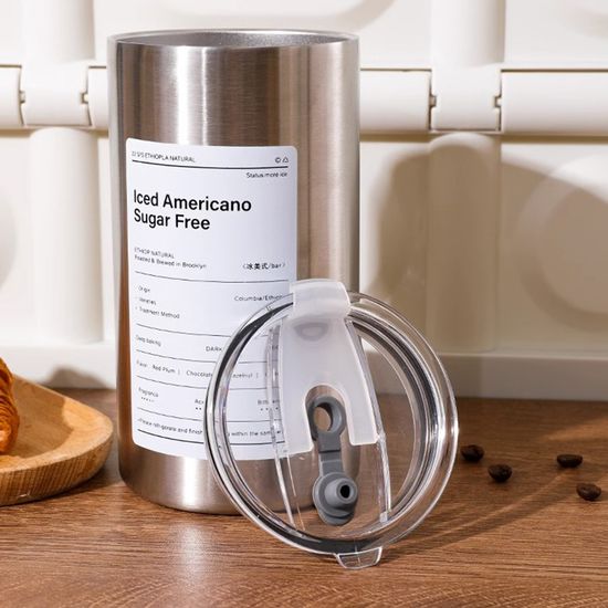 실버시티 보온보냉 빨대 텀블러(500ml)