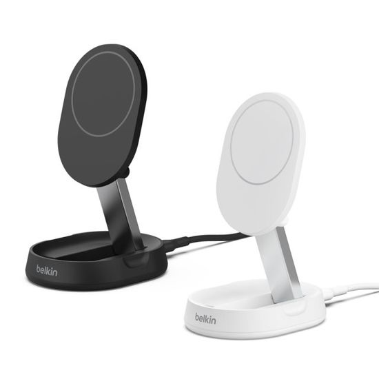 벨킨 Qi2 15W 컨버터블 무선 충전 스탠드 WIA008bt