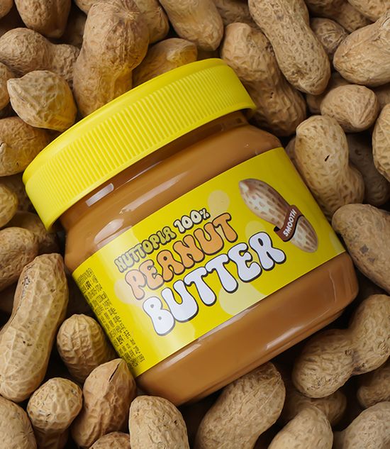 [무첨가 무가당!] 땅콩만 100% 땅콩버터 스무스 200g