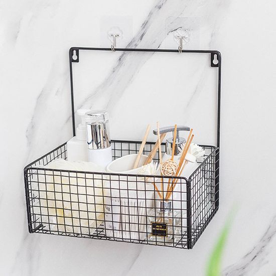 흡착 벽 걸이 욕실 주방 화장품 정리대 수납장 선반