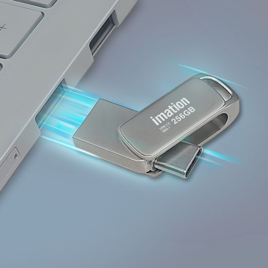 이메이션 USB 256GB 듀얼 OTG C타입 메모리 Z1 3.2