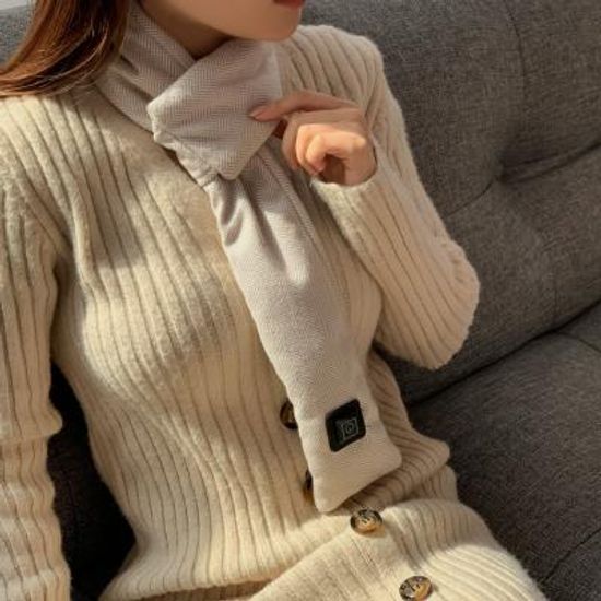 자가발열 히팅 온열 머플러 3color