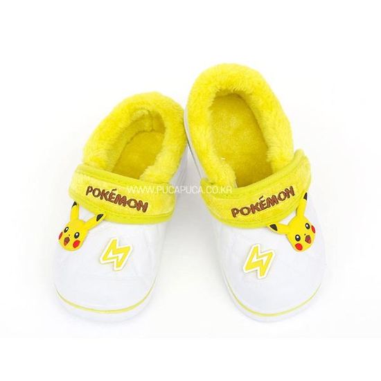 포켓몬스터 피카츄 스팅 방한 실내화
