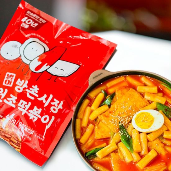 방촌시장원조떡볶이430g(밀떡250g+소스100g+어묵80g)