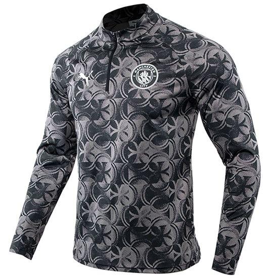 푸마 맨체스터 시티 웜업 1/4 짚 긴팔저지(78217011)