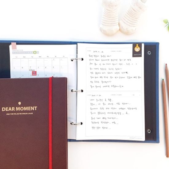 제이밀크 육아를 응원해 다이어리 선물 SET