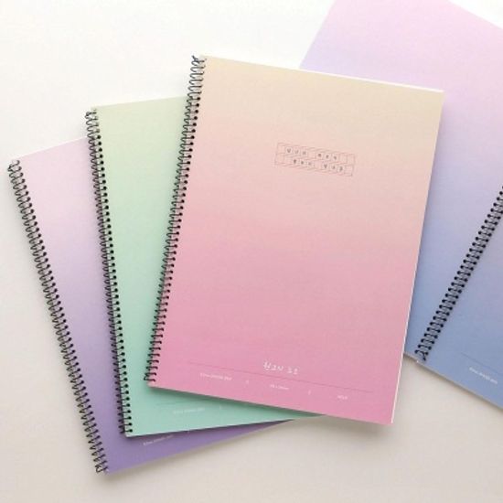 핑크풋 별빛원고지노트