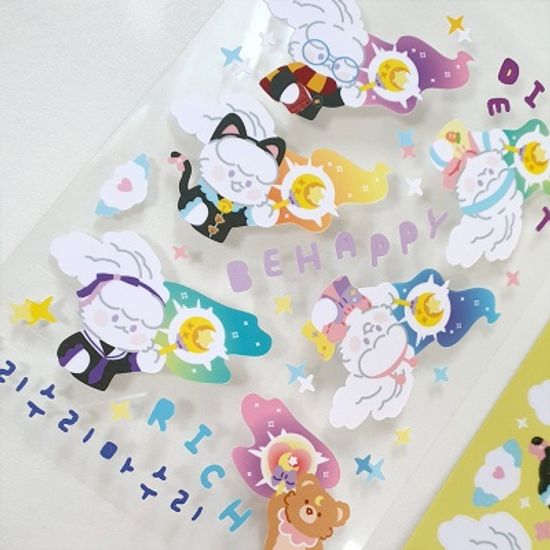 소원을 이뤄주는 마법주문 씰스티커