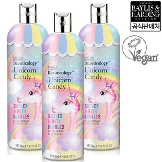 [비건] 뷰티컬러지 샤워크림(바디워시) 500ml*3ea