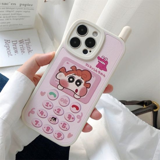 갤럭시 s22 21 20 캐릭터 레트로 전화기 안테나케이스