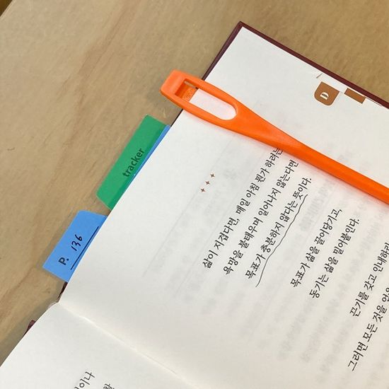 북마크 책갈피 골프펜슬 연필 3개컬러 연필뚜껑포함