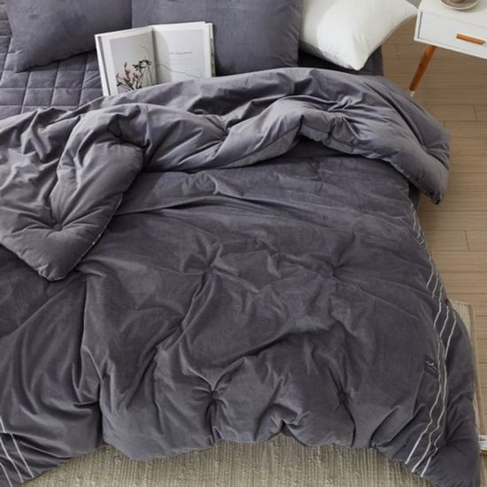 프라이즈 극세사 이불패드세트 K 킹 차콜(WD20739)