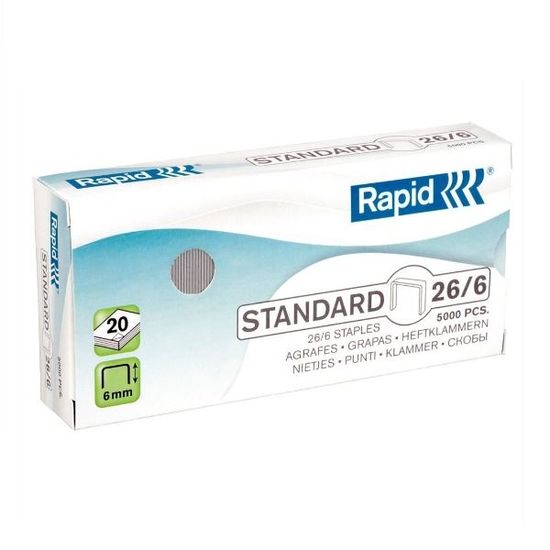 래피드 33호 Standard 26/6호 심/침 5000pcs 1통
