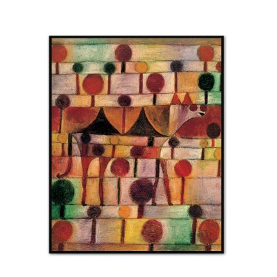 [THE BELLA] 클레 - 나무가 있는 율동적인 풍경속의 낙타 Camel in a Rhythmic Landscape of Trees