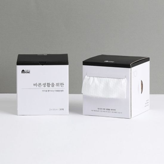 [바이홈] 바른생활 수세미90매+행주60매 set