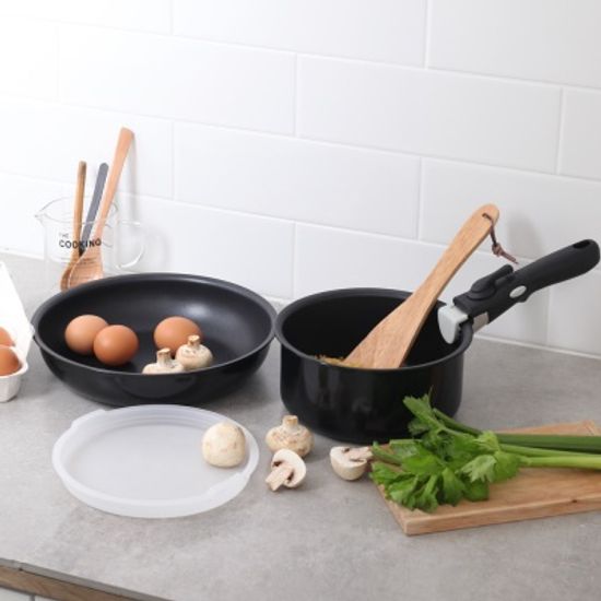 [페르비타] 이지핸들 냄비&프라이팬 4종세트